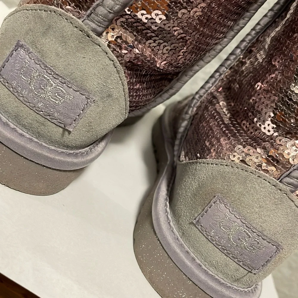UGG Sequined Boots Size 6
